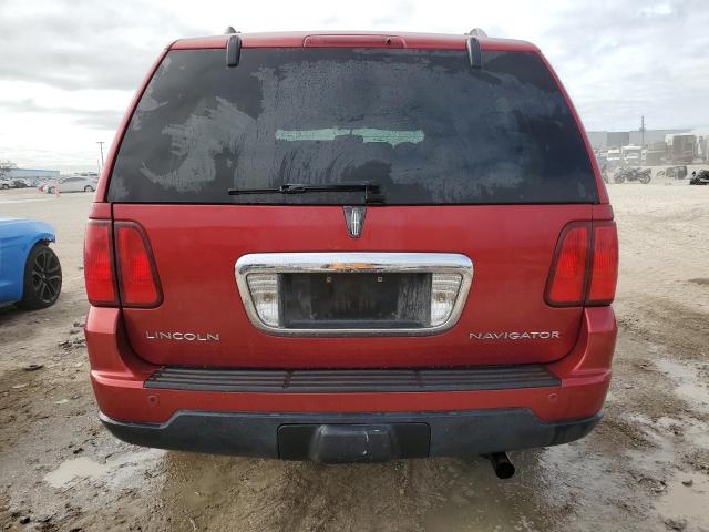 5LMFU27596LJ06023 - 2006 LINCOLN NAVIGATOR RED photo 6