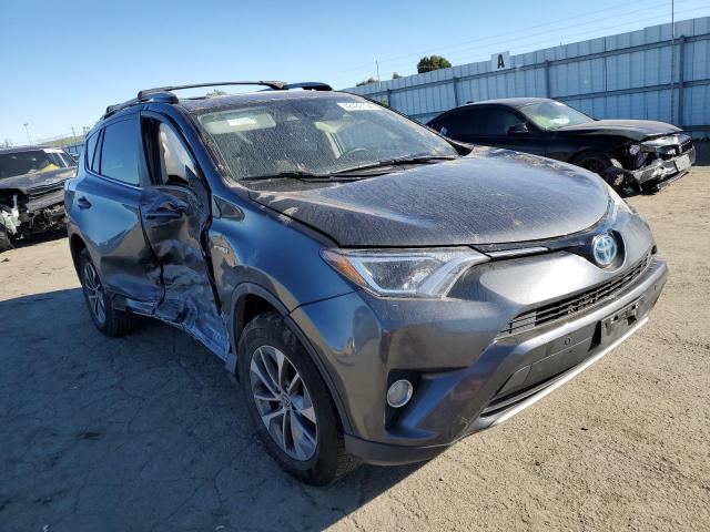 JTMRJREV5HD083183 - 2017 TOYOTA RAV4 HV LE GRAY photo 4