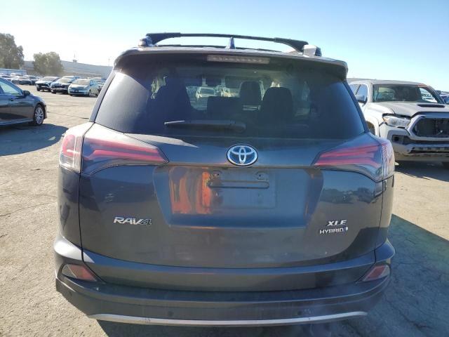 JTMRJREV5HD083183 - 2017 TOYOTA RAV4 HV LE GRAY photo 6