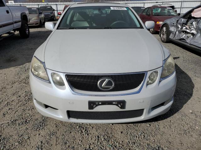 JTHBC96S775011487 - 2007 LEXUS GS 450H WHITE photo 5