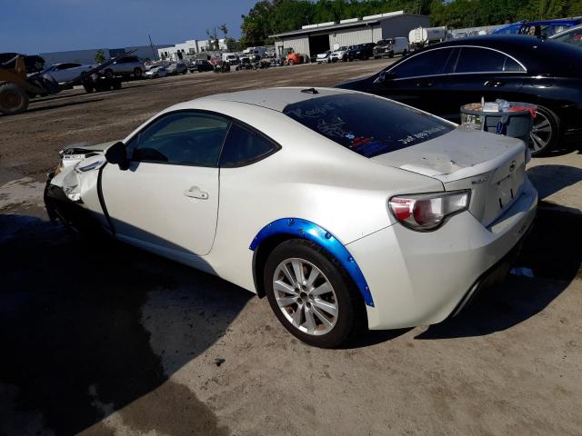 JF1ZCAC1XD1605142 - 2013 SUBARU BRZ 2.0 LIMITED WHITE photo 2