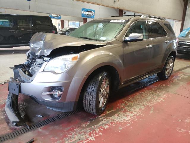 2CNFLGE57B6295957 - 2011 CHEVROLET EQUINOX LTZ BROWN photo 1