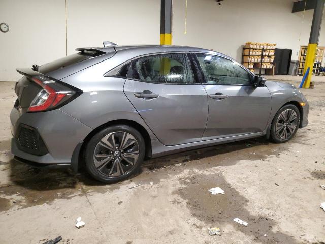 SHHFK7H52JU215118 - 2018 HONDA CIVIC EX GRAY photo 3