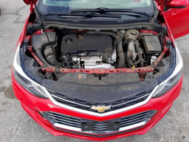 3G1BF6SM2JS626663 - 2018 CHEVROLET CRUZE PREMIER RED photo 11