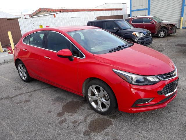 3G1BF6SM2JS626663 - 2018 CHEVROLET CRUZE PREMIER RED photo 4