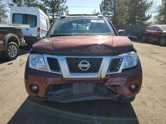 1N6AD0EV9GN746356 - 2016 NISSAN FRONTIER S BROWN photo 5