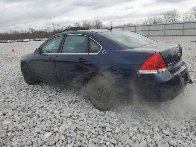 2G1WB58K681353827 - 2008 CHEVROLET IMPALA LS BLUE photo 2