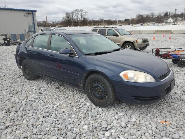 2G1WB58K681353827 - 2008 CHEVROLET IMPALA LS BLUE photo 4