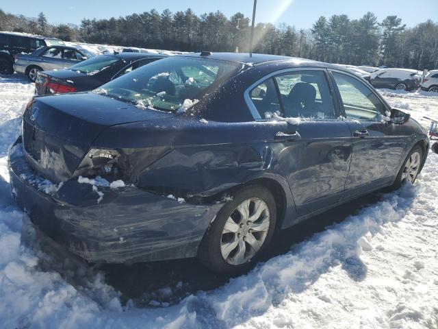 1HGCP26839A129599 - 2009 HONDA ACCORD EXL BLUE photo 3