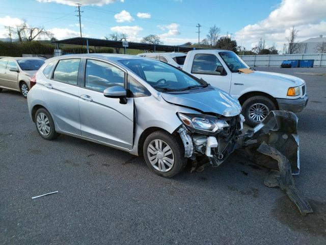 JHMGK5H58GX027534 - 2016 HONDA FIT LX GRAY photo 4