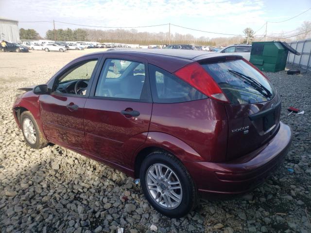 1FAFP37N07W159011 - 2007 FORD FOCUS ZX5 RED photo 2