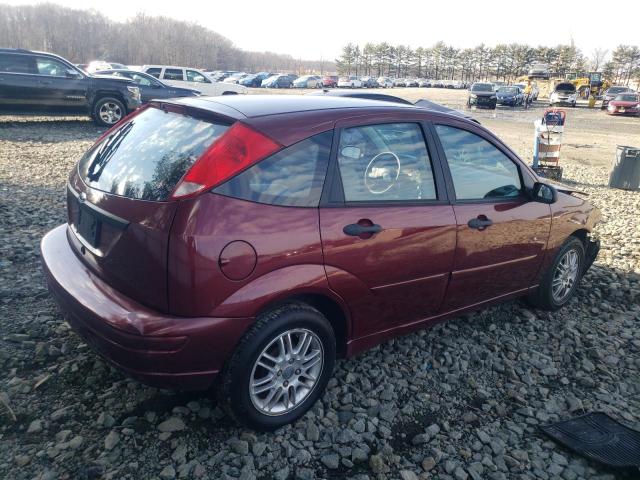 1FAFP37N07W159011 - 2007 FORD FOCUS ZX5 RED photo 3