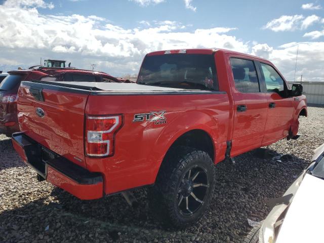 1FTEW1EP8KKC13415 - 2019 FORD F150 SUPERCREW RED photo 3