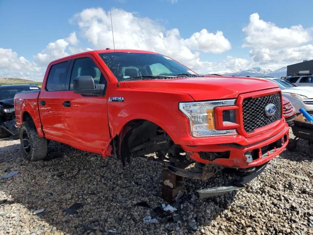 1FTEW1EP8KKC13415 - 2019 FORD F150 SUPERCREW RED photo 4