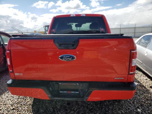 1FTEW1EP8KKC13415 - 2019 FORD F150 SUPERCREW RED photo 6