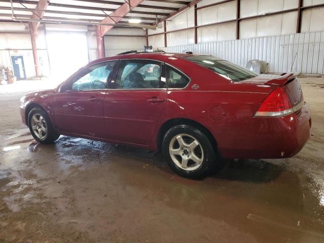 2G1WT58K189252113 - 2008 CHEVROLET IMPALA LT BURGUNDY photo 2