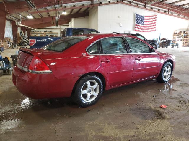 2G1WT58K189252113 - 2008 CHEVROLET IMPALA LT BURGUNDY photo 3