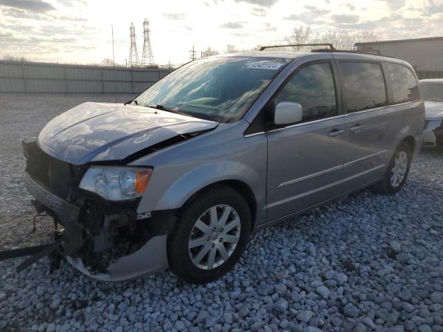 2C4RC1BG3DR613983 - 2016 CHRYSLER TOWN AND C TOURING SILVER photo 1