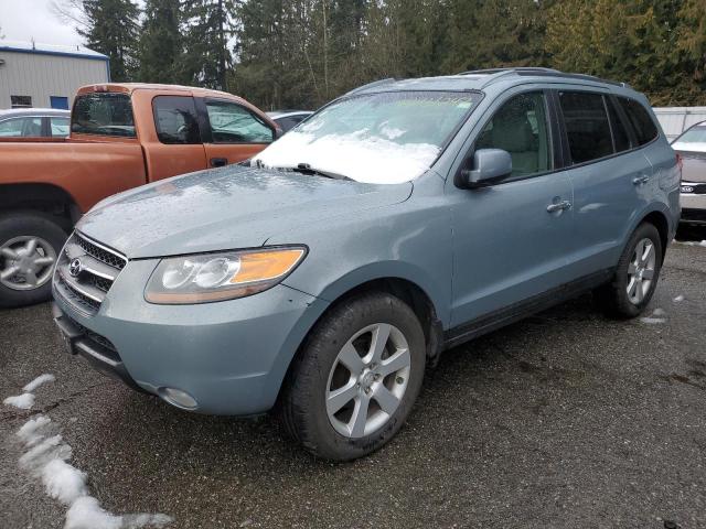 5NMSH73E27H055741 - 2007 HYUNDAI SANTA FE SE SILVER photo 1