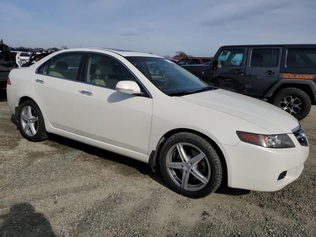 JH4CL96814C023411 - 2004 ACURA TSX WHITE photo 4