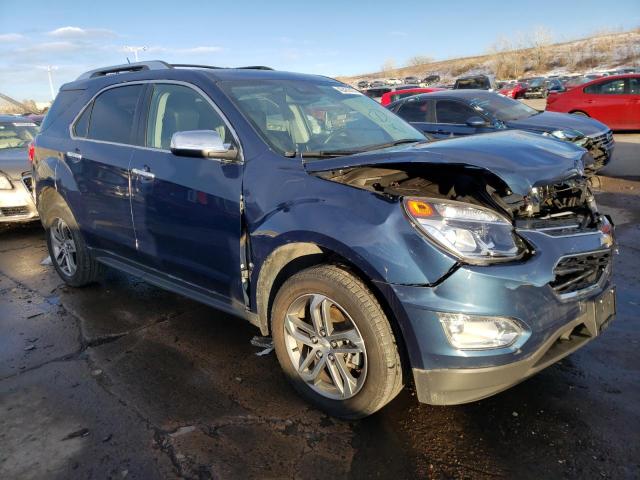 2GNFLGE3XG6357806 - 2016 CHEVROLET EQUINOX LTZ BLUE photo 4