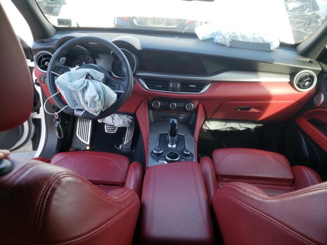 ZASPAKBN2K7C59400 - 2019 ALFA ROMEO STELVIO TI WHITE photo 8