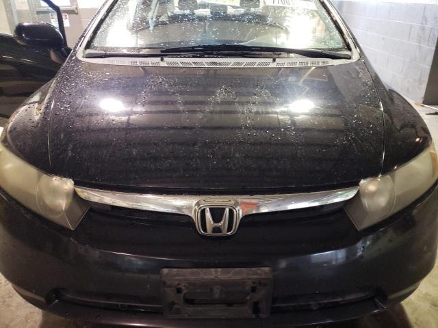 2HGFA16908H350837 - 2008 HONDA CIVIC EXL BLACK photo 11