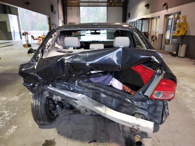 2HGFA16908H350837 - 2008 HONDA CIVIC EXL შავი ფოტო 6
