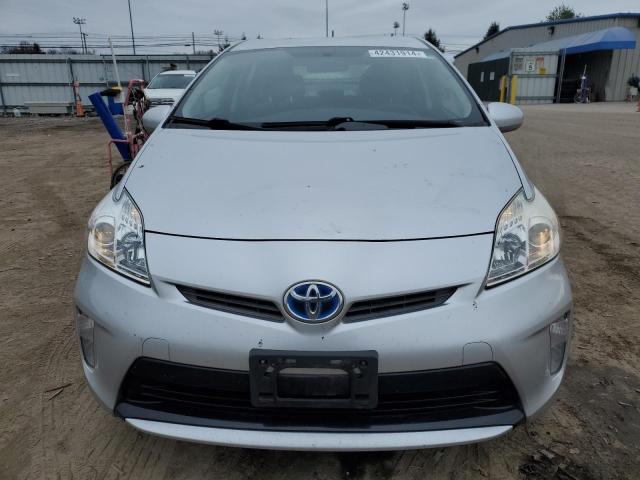 JTDKN3DU7E0390532 - 2014 TOYOTA PRIUS SILVER photo 5