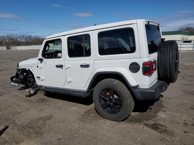 1C4HJXEG6NW185304 - 2022 JEEP WRANGLER U SAHARA WHITE photo 2