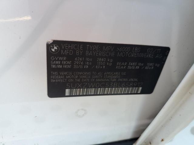 5UXZW0C53BL658912 - 2011 BMW X5 XDRIVE35D Ağ foto 13