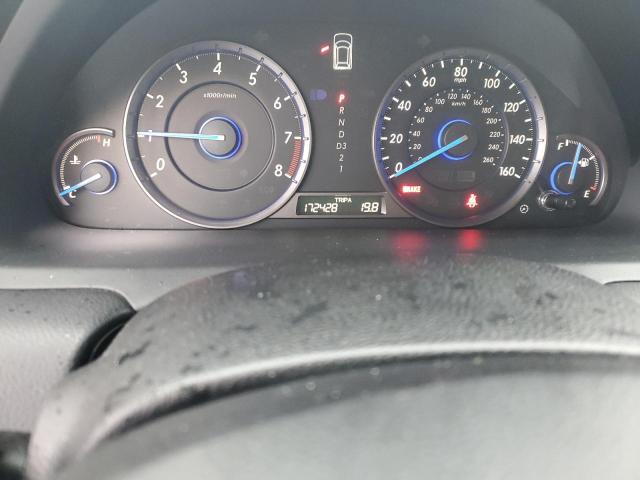 5J6TF3H54CL003669 - 2012 HONDA CROSSTOUR EXL ნაცრისფერი ფოტო 9