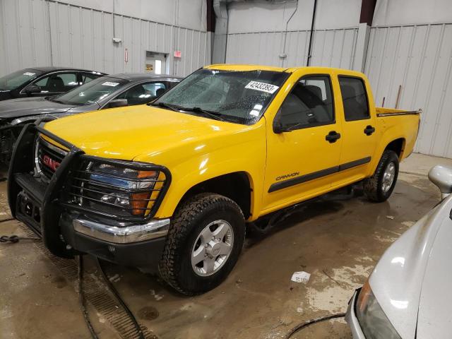 1GTDT136458254382 - 2005 GMC CANYON YELLOW photo 1