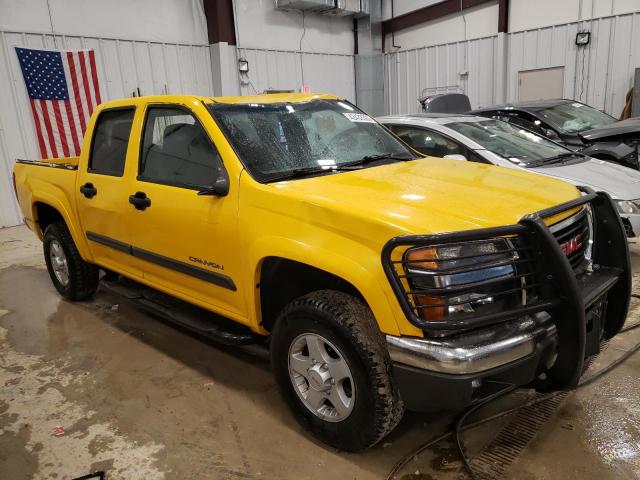 1GTDT136458254382 - 2005 GMC CANYON YELLOW photo 4