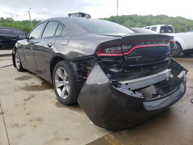 2C3CDXHGXJH188121 - 2018 DODGE CHARGER SXT PLUS CHARCOAL photo 3