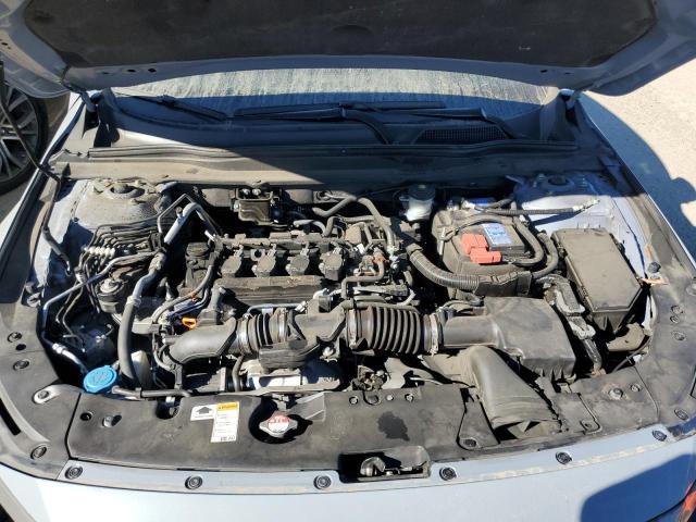 1HGCV1F34MA017374 - 2021 HONDA ACCORD SPORT GRAY photo 11