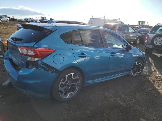 4S3GTAM64J3752391 - 2018 SUBARU IMPREZA SPORT BLUE photo 3