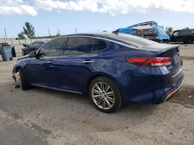 5XXGV4L22HG128691 - 2017 KIA OPTIMA SXL BLUE photo 2