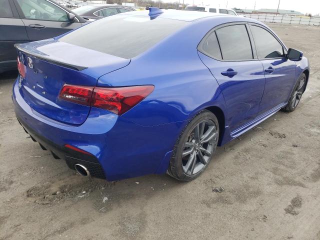 19UUB2F67LA000130 - 2020 ACURA TLX TECHNOLOGY ლურჯი ფოტო 3