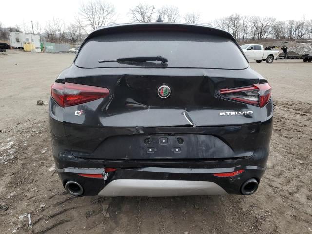 ZASPAKBNXL7C85437 - 2020 ALFA ROMEO STELVIO TI Սև լուսանկար 6