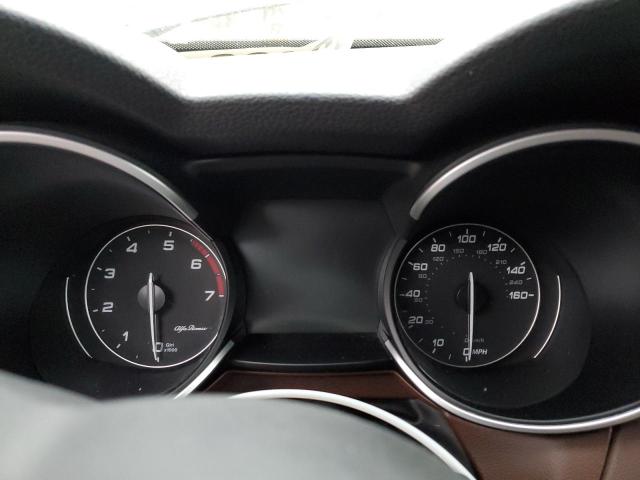 ZASPAKBNXL7C85437 - 2020 ALFA ROMEO STELVIO TI Սև լուսանկար 9