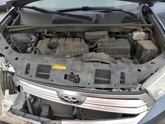 5TDZA3EH4CS017325 - 2012 TOYOTA HIGHLANDER BASE Көк фото 12