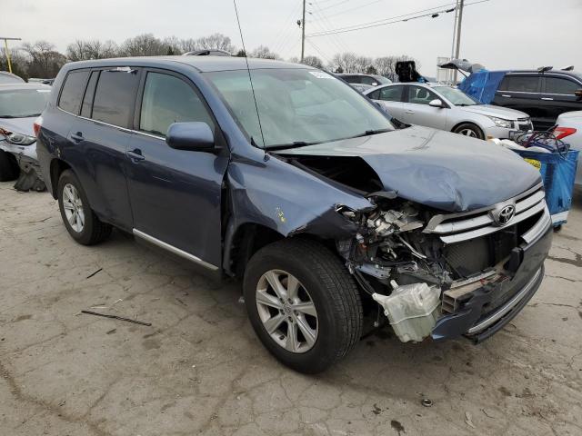 5TDZA3EH4CS017325 - 2012 TOYOTA HIGHLANDER BASE Көк фото 4
