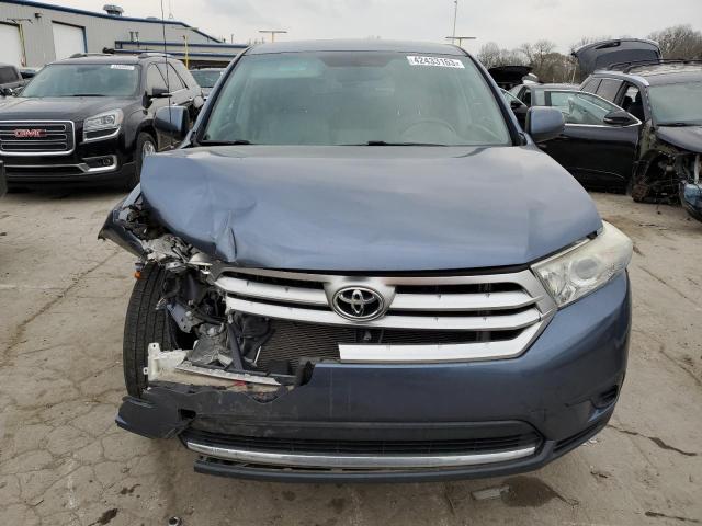 5TDZA3EH4CS017325 - 2012 TOYOTA HIGHLANDER BASE Көк фото 5