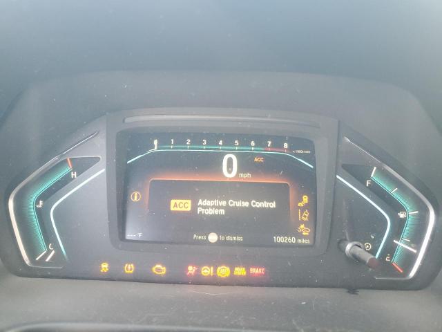 5FNRL6H76JB063769 - 2018 HONDA ODYSSEY EXL Սպիտակ լուսանկար 9