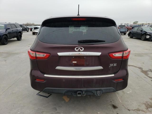 5N1AL0MM3DC313018 - 2013 INFINITI JX35 PURPLE photo 6