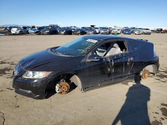 JHMZF1D60BS014464 - 2011 HONDA CR-Z EX BLACK photo 1