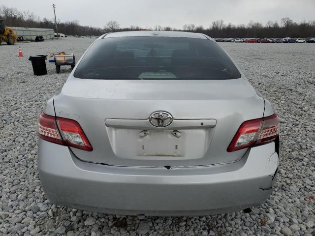 4T1BF3EK5BU186726 - 2011 TOYOTA CAMRY BASE SILVER photo 6