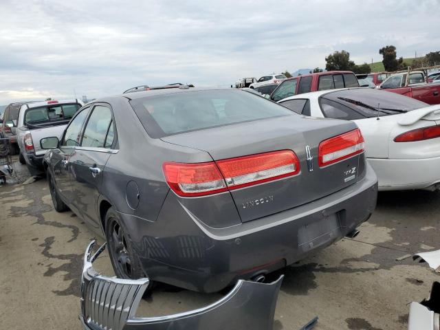 3LNDL2L37CR806637 - 2012 LINCOLN MKZ HYBRID GRAY photo 2