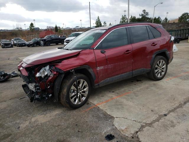 2T3C1RFV6LC063963 - 2020 TOYOTA RAV4 XLE PREMIUM RED photo 1